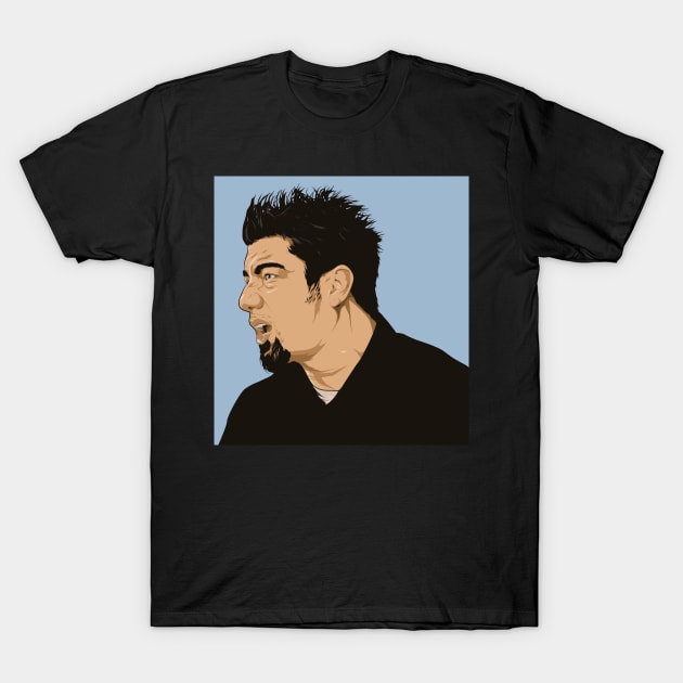 Chino Moreno T-Shirt by JhomArtStore